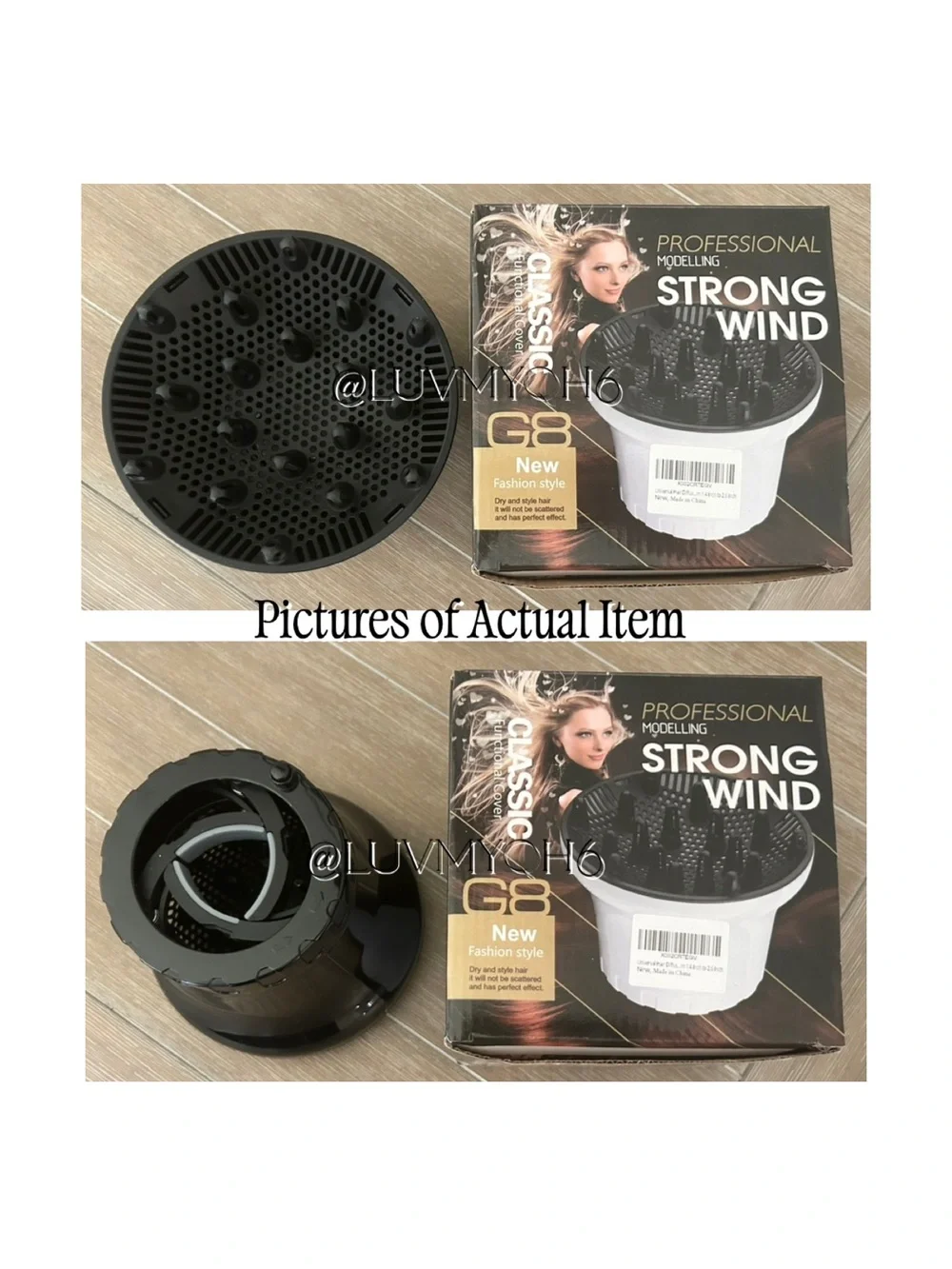 G8 Strong Wind Hair Dryer Diffuser